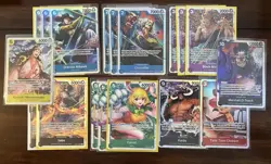 One Piece TCG SR LOT of 74 Foil Cards English Mixed Sets All NM - Image 5