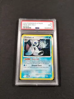 Pokemon Card Holo Froslass 2/99 PSA 9 MINT Platinum Arceus - Image 1