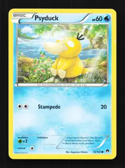 Psyduck 16/122 MP BREAKpoint English Pokemon Card TCG - Image 1