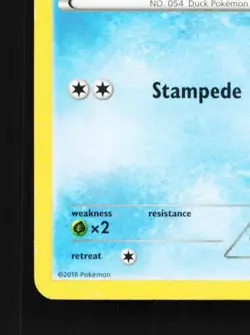 Psyduck 16/122 MP BREAKpoint English Pokemon Card TCG - Image 2