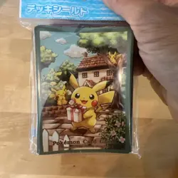 Pokemon TCG Center Sleeves Pack of 64 Sealed - Pikachu pichu Card Protector - Image 3