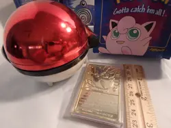 Pokemon 23k Gold Plated Trading Card Poke Balls, Set of 6, Burger King - Image 5
