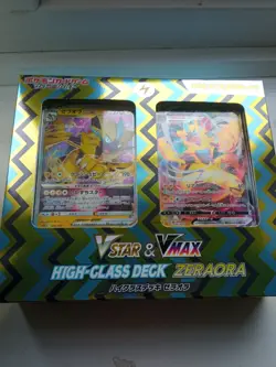 Pokemon Card Sword & Shield High Class Deck VSTAR & VMAX ZERAORA - Image 1