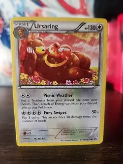 Ursaring RC16/RC25 -Holo Pokemon Card- Legendary Treasures - Image 1