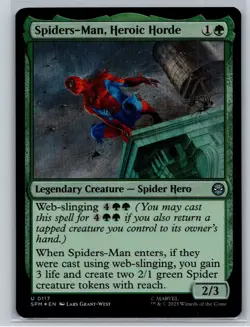 Magic: The Gathering - Spider-Man - Spiders-Man, Heroic Horde - Foil - Image 1