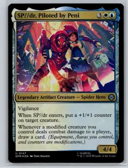 Magic: The Gathering - Spider-Man - SP//dr, Piloted by Peni - Foil - Uncommon - Image 1