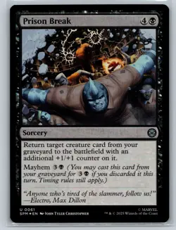 Magic: The Gathering - Spider-Man - Prison Break - Foil - Uncommon - Image 1