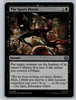 Magic: The Gathering - Spider-Man - The Spot's Portal - Foil - Uncommon - Image 1