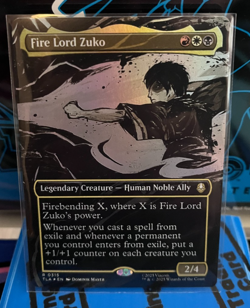 Fire Lord Zuko (Borderless) Avatar: The Last Airbender Foil - Image 1