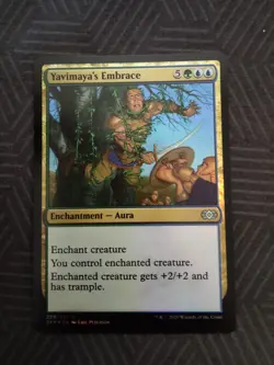 mtg yavimaya's embrace foil double masters - Image 1