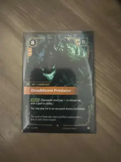 Riftbound Origins Deadbloom Predator Epic Foil 161/298 - Image 1