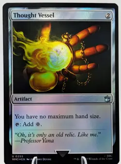 Thought Vessel (FOIL) MTG WHO | EDH Commander Staple Mana Rock No Hand Size | NM - Image 1