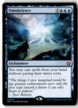 MTG - Omniscience 161 Regular NM Foundations - Image 1