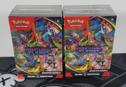 Pokemon TCG Mega Evolution Phantasmal Flames Booster Bundle Lot of 2 Sealed New - Image 1