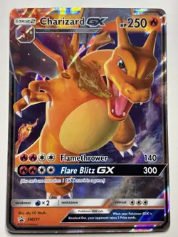 Charizard GX SM Promos #SM211 Ultra Rare Promo Pokemon Card T1-1177 NM - Image 1