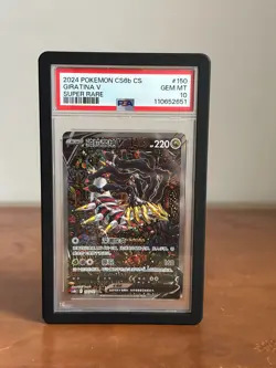 Pokemon TCG Giratina v PSA 10 Alt Art Chinese Lost Origin Card 150/131 SR CS6bC - Image 1