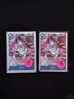 Nami (054) OP11-054 A Fist of Divine Speed Foil (2 Cards) - Image 1