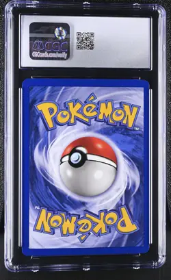CGC 9.5 MINT+ Chansey 1999 Base Set 1st Edition 3/102 Holo FRENCH Pokemon Card - Image 2