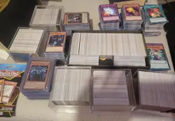 Yu-Gi-Oh! Card lot of 8000+ Cards 300+ Foil Holo - 450 Pokemon cards added - Image 1