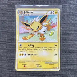 Jolteon 28/90 | Regular Non-Holo Uncommon Pokemon Card | HS Undaunted 2010 - Image 4