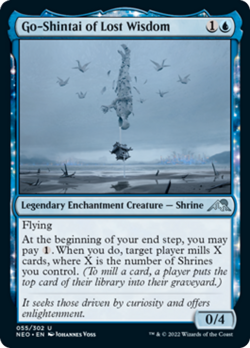 Go-Shintai of Lost Wisdom FOIL Kamigawa: Neon Dynasty NM Uncommon CARD ABUGames - Image 1