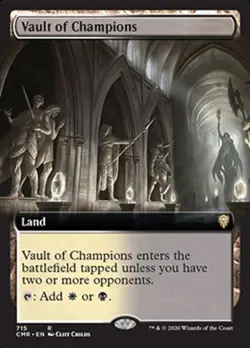 Vault of Champions (Extended Art) -Foil Near Mint MTG Commander Legends - Image 1