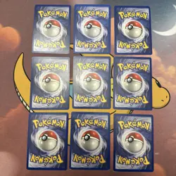 Pokemon Vintage Base Set 2 9 Card Lot - Image 2