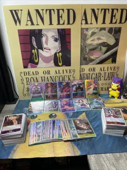 One Piece TCG 250 Holofoil Mixed Card Lot?? 50 SRs & 200 C/UC ?All Pack Fresh - Image 1