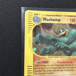 Pokemon TCG Machamp Holo Rare Card 16/165 Expedition Base Set MP - Image 2