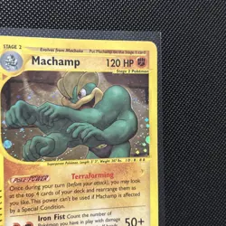 Pokemon TCG Machamp Holo Rare Card 16/165 Expedition Base Set MP - Image 3