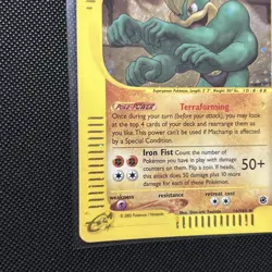 Pokemon TCG Machamp Holo Rare Card 16/165 Expedition Base Set MP - Image 4