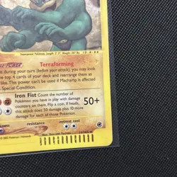 Pokemon TCG Machamp Holo Rare Card 16/165 Expedition Base Set MP - Image 5