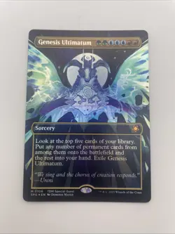 Genesis Ultimatum (Borderless)-Special Guest Tarkir Dragonstorm-LP Foil - Image 1
