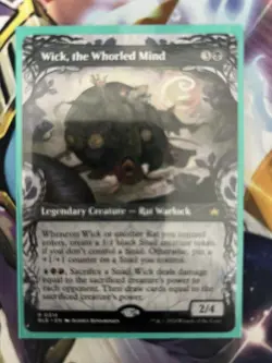 Wick, the Whorled Mind (Showcase) - Bloomburrow (BLB) MTG 314 - Image 1