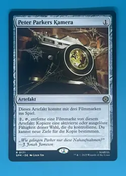 Peter Parker's Camera Marvel's Spider-Man Regular German (US Seller) - Image 1