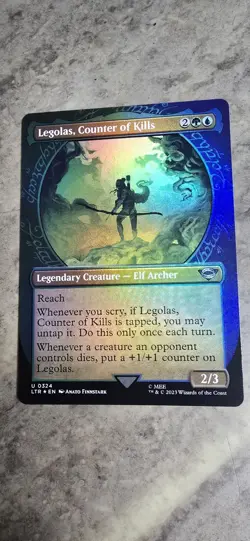 Legolas, Counter of Kills (Showcase) Universes Beyond: Lord Of The Rings Foil NM - Image 1