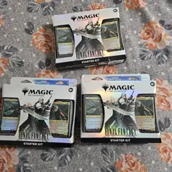 Magic The Gathering | Final Fantasy Starter Kit - NEW- Lot of 3 - Factory Sealed - Image 1