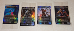 Complete Set of 4 Marvel Legends MtG Magic the Gathering Spider-Man Exclusive - Image 1