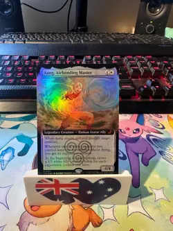MTG - Aang, Airbending Master (0171 - Extended Art, FOIL) - Image 1
