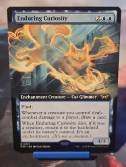 Enduring Curiosity (Extended Art) Duskmourn: House of Horror Regular - Image 1