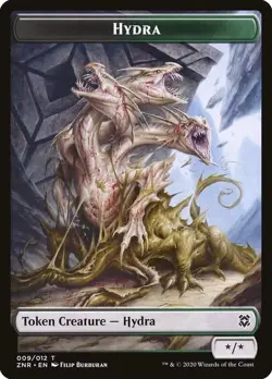 Hydra Token [Zendikar Rising Tokens] Near Mint - Image 1