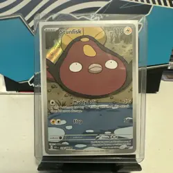 Pokemon TCG: 2025 SV White Flare WHT EN Stunfisk Illustration Rare #118/086 NM - Image 1