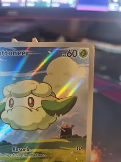 Pokemon TCG S&V White Flare Illustration Rare Holo Card Cottonee 090/086 NM - Image 3