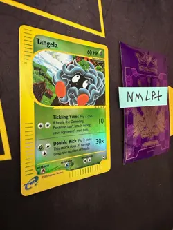 Pokemon Tangela 112/147 Aquapolis Reverse Holo E Reader 2002 36💎NM LP+💎 - Image 2