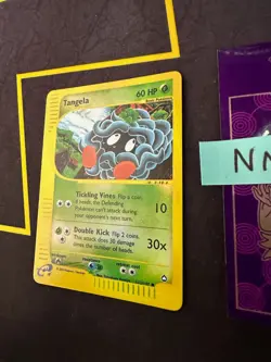 Pokemon Tangela 112/147 Aquapolis Reverse Holo E Reader 2002 36💎NM LP+💎 - Image 3