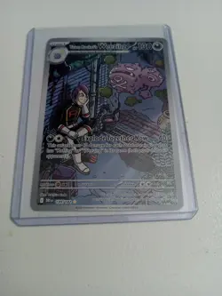 Pokemon TCG Team Rockets Weezing Destined Rivals 199/182 SIR Near Mint - Image 1