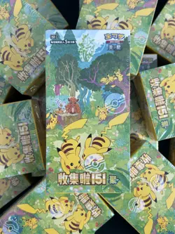 Pokemon TCG Chinese 151C 4.0 booster box PAKACHU Collection Surprise Slim - Image 1