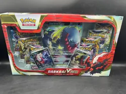 Pokemon Darkrai VSTAR Premium Collection Box 8 Booster Packs NEW SEALED - Image 1