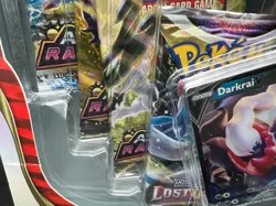 Pokemon Darkrai VSTAR Premium Collection Box 8 Booster Packs NEW SEALED - Image 2