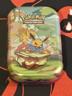 Pokemon TCG Scarlet & Violet PRISMATIC EVOLUTION JOLTEON Mini Tin *NEW & SEALED* - Image 1